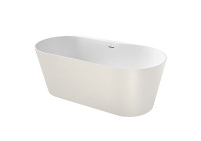 RAINA STONEX Акрилна вана 1590 х 790 mm Beige/White