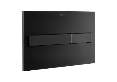 DUPLO Бутон за вградено казанче PL7 Dual Black Matt