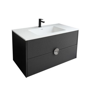 HOBART BLACK мебел с умивалник 100