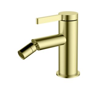 URBAN FLOW едноръковхатков смесител за биде, цвят матирано злато