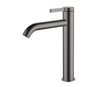 URBAN FLOW едноръковхатков смесител за умивалник тип купа, цвят DARK GREY