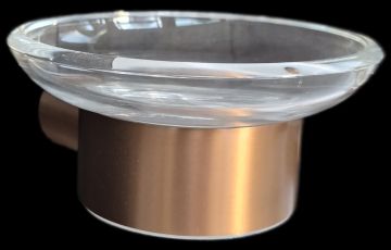 LOTUS сапунерка за баня РОЗОВО ЗЛАТО МАТ