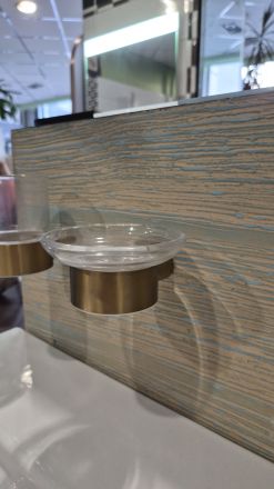 LOTUS сапунерка за баня ЗЛАТО МАТ