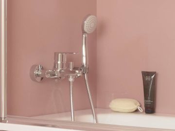 Смесител за вана/душ Roca Victoria Plus с включена периферия