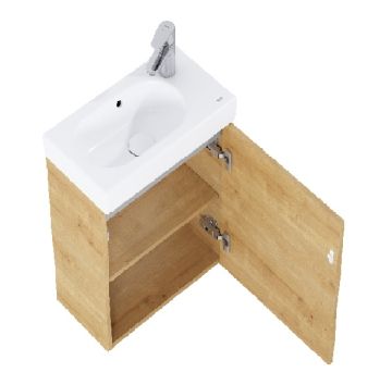 Mini-N мебел с умивалник цвят Light Oak (Дъб) 45см 