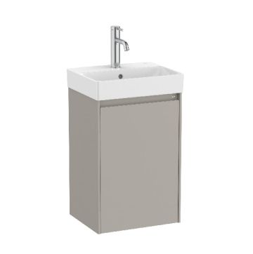 ROCA ONA COMPACT 40 Мебел Unik с една врата и умивалник Sand Grey 