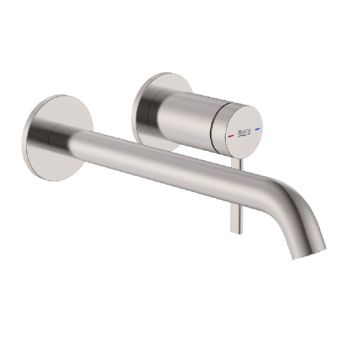 ROCA ONA Вграден смесител за умивалник Stainless Steel Finish A5A459ESM0