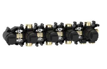 ROCA T-MULTI Вградено тяло за термостатичен смесител за душ с три изхода