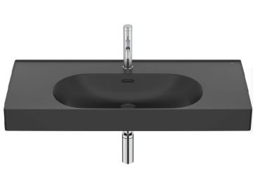 Умивалник MERIDIAN 100 / 46 за стенен монтаж BLACK