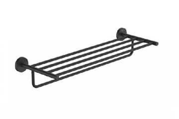 Roca Victoria Ro Релса за хавлии 60см Черен Мат