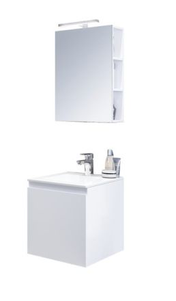 PVC Комплект шкафове за баня Изи 45см 