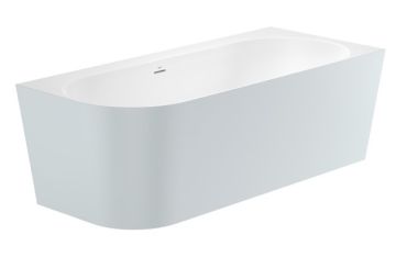 ROCA RAINA Ъглова вана от Stonex® дясна 1700 x 750мм Включва click-clack клапа и сифон ПЕРЛА 