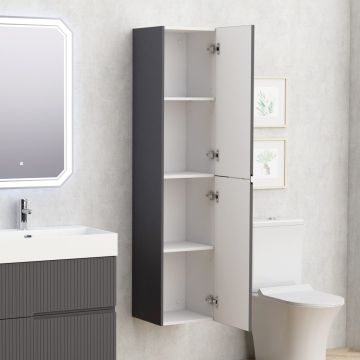Eloria PVC колона за баня цвят сив