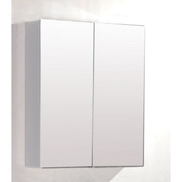 Горен шкаф за баня 7046UP 60×70×13.5 см, бял, PVC