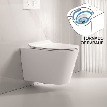 Стенна тоалетна чиния ICC  5237 TORNADO