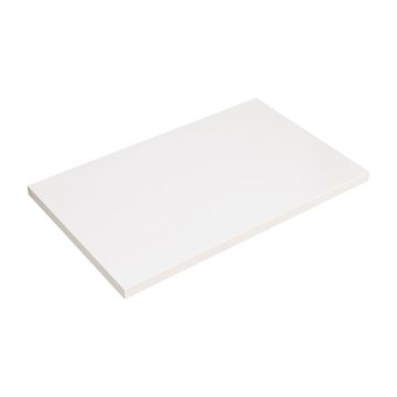 Плот за баня Legno 7546-30 46×3×75 см, бял, PVC