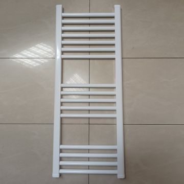 Стоманена лира за баня TERM 400 x 1200 мм, 602 W, бяла