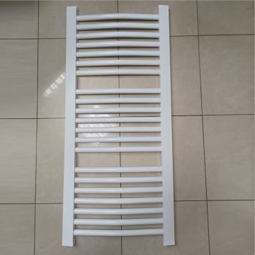 Стоманена лира за баня LUX 500 x 1490 мм, 1183 W, бяла