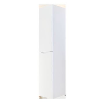 PVC Колона за баня Смайл 30 x 120 x 25 см, бял гланц
