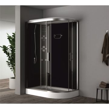 Хидромасажна душ кабина 120x80 см, лява, ICSH 876L NEW