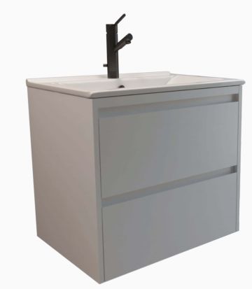 BERANJENA Мебел за баня с умивалник 550 mm – 2 чекмеджета цвят RAL