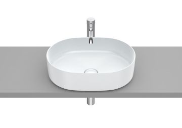 INSPIRA Round Умивалник за монтаж върху плот 500 - Pearl