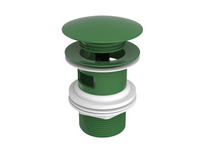 Клик клапан, универсален ø 65 с преливник, покритие Mint Green