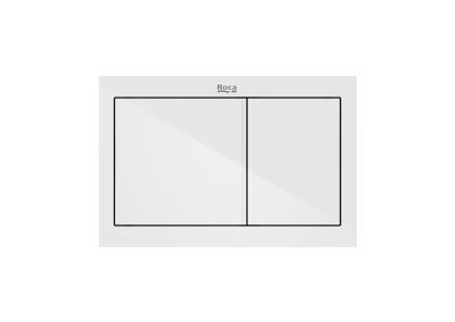 DUPLO S Бутон за вградено казанче PS1 Dual хром