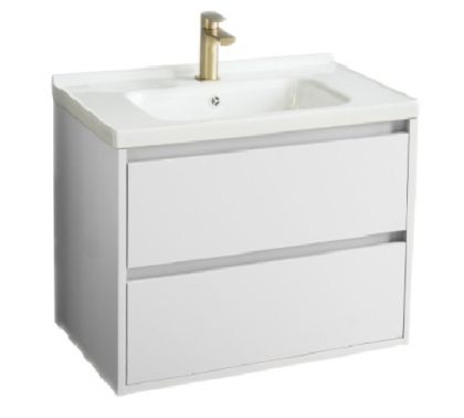 ALUMINA Мебел 60 с умивалник и две чекмеджета  БЯЛ