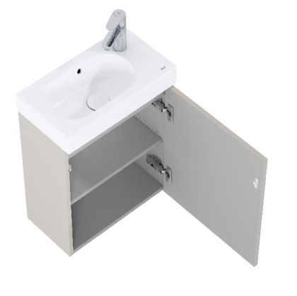 Mini-N мебел с умивалник цвят Harbor grey-Сив 45см