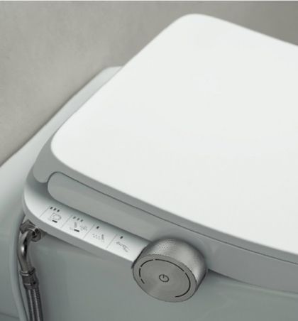 M4 MULTICLEAN SQUARE ® седалка с вградена функция биде за подгряване и подсушаване