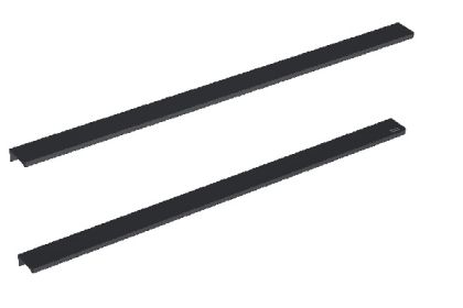 ROCA ELEGANT PLUS Комплект 2 дръжки 583мм черен цвят