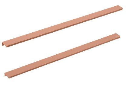 ROCA ELEGANT PLUS Комплект 2 дръжки 583мм розово злато