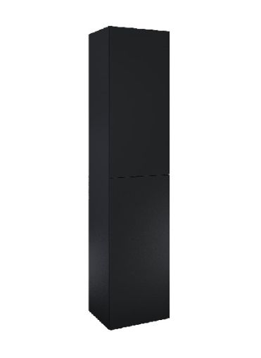 ROCA EXTRA 180см Колона за баня с две врати Черен Мат 