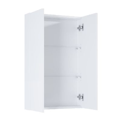 ROCA EXTRA Колона за баня с две вратичка 500мм на 126мм дълбочина Бял гланц  