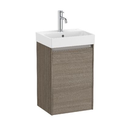 ROCA ONA COMPACT 40 Мебел Unik с една врата и умивалник Dark Elm 