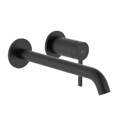 ROCA ONA Вграден смесител за умивалник Черен Мат 