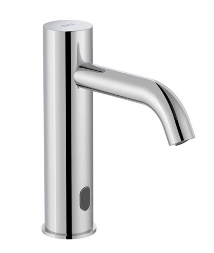 ROCA ONA Електронен смесител за умивалник със захранване с 4 алкални батерии 1,5 V хром 