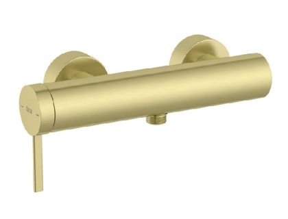 ROCA ONA Стенен смесител за душ Brushed Brass 