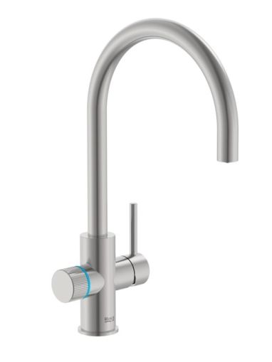 ROCA AQUAFY Смесител за кухня с фитрираща система два изхода Stainless Steel Finish