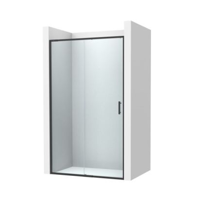 Roca Victoria Plus L2-E Параван за душ 100см Черен Мат