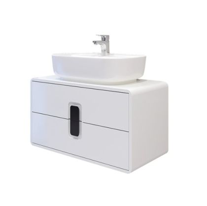 PVC Амбосели долен шкаф за баня 80см