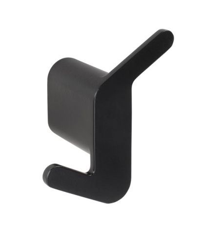 BEMETA ORGANIC BLACK Двойна закачалка асиметрична