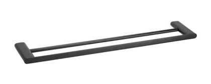 BEMETA ORGANIC BLACK Релса за кърпи двойна 64см