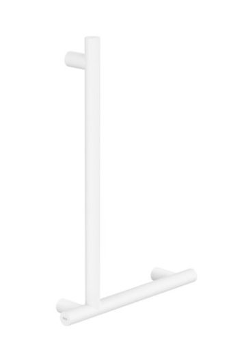 ACCESS Comfort DESIGN Ъглова лява дръжка за баня 90° Бял Мат