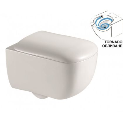 Конзолна тоалетна чиния ICC 5136 TORNADO