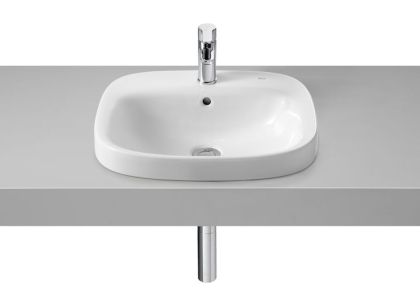 Roca OPTICA Умивалник за вграждане в плот 50 x 41 см