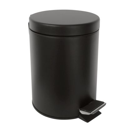 Bemeta DARK Кош за отпадъци 3 л, черен