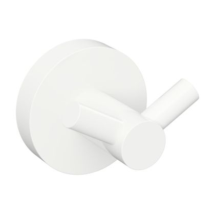 Bemeta WHITE Двойна закачалка, бяла