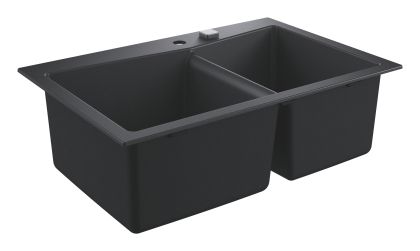 K700 Композитна мивка, черен 31657AP0